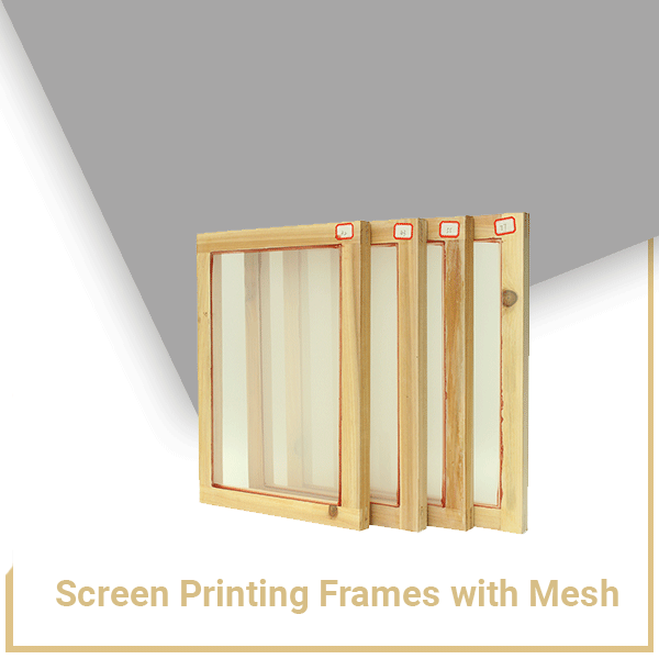 Screen Printing Frames with Mesh
