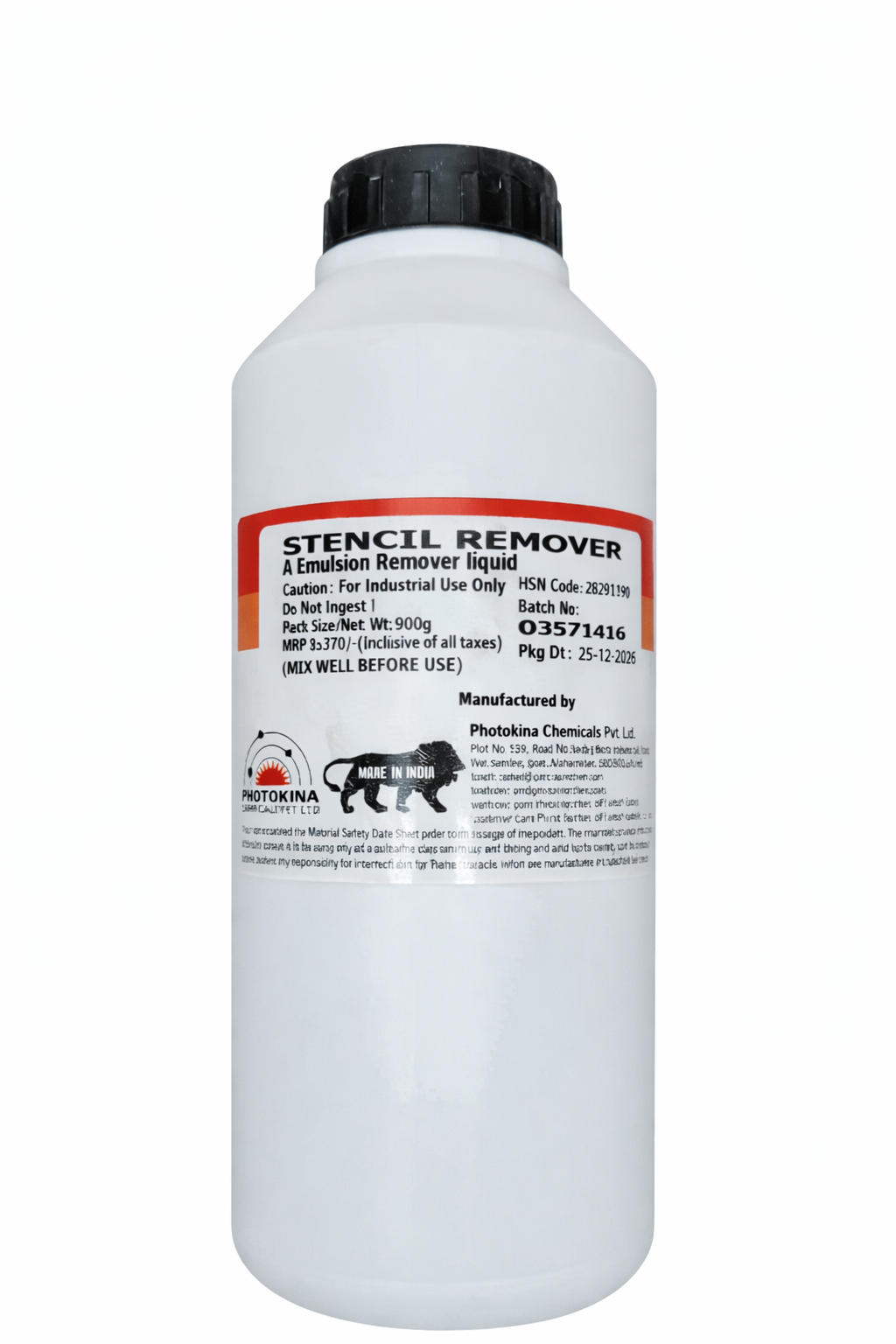 Emulsion remover